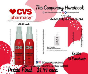 CHI 44 Iron Guard Thermal Protection Spray, 2 OZ por $1.99