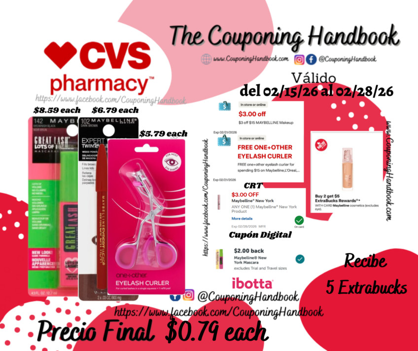 03 Productos de beauty por $2.38