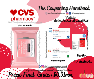 Neutrogena Oil-Free Cleansing Wipes Pink Grapefruit, 25/Pack Gratis