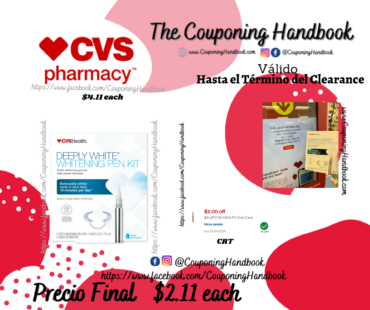 CVS Deeply White Whitening Pen Kit, Fresh Mint por $2.11