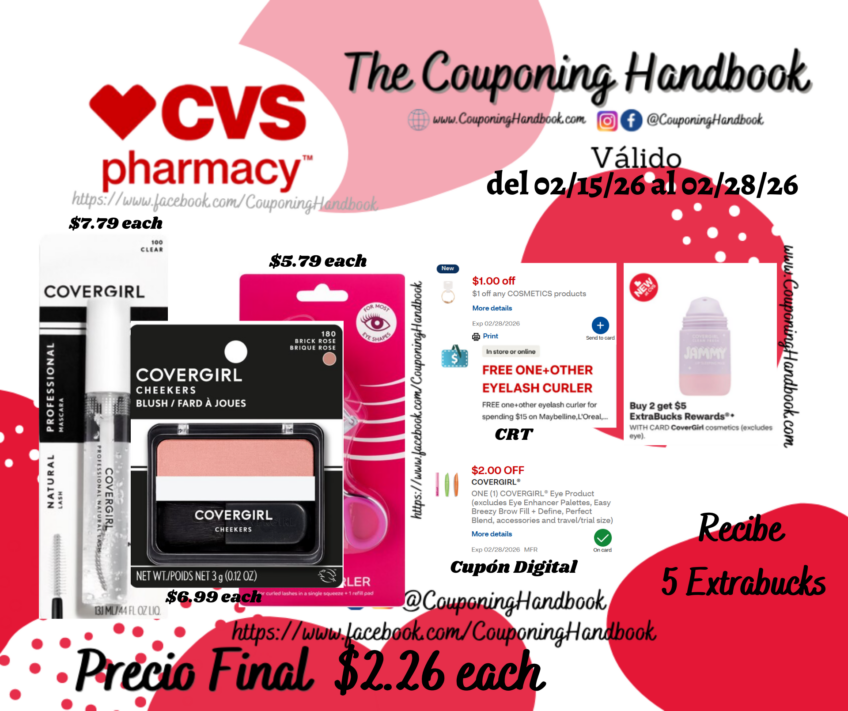 03 Productos de Beauty por $2.26