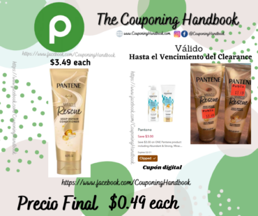 Pantene Pro-V Miracle Rescue Deep Repair Conditioner, 8.0 FL OZ por $0.49