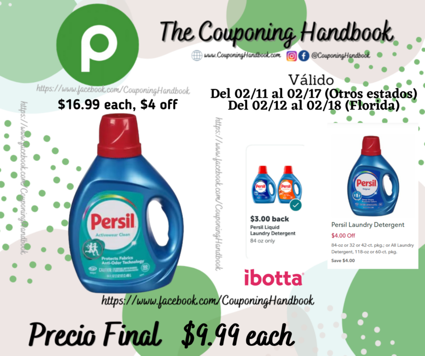 Persil Activewear Clean Detergent por $9.99