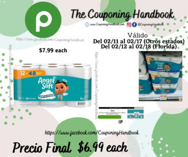 Angel Soft ANGEL SOFT® TOILET PAPER, 12 MEGA ROLLS 12 Rolls por $6.49