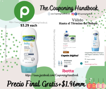 Cetaphil Baby Wash & Shampoo with Organic Calendula, 7.8 fl oz Gratis