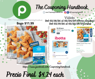 PERDUE® Chicken Strips, Crispy 26 oz por $4.24