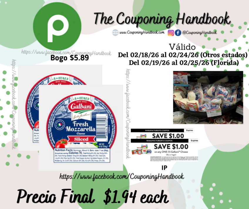 Galbani Sliced Cheese, Fresh Mozzarella 80 oz  por $1.94