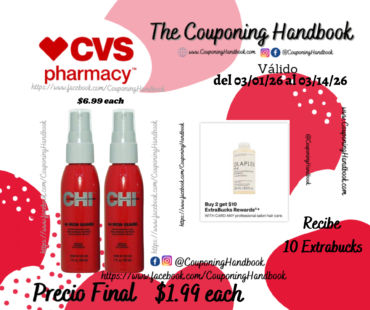 CHI 44 Iron Guard Thermal Protection Spray, 2 OZ por $1.99