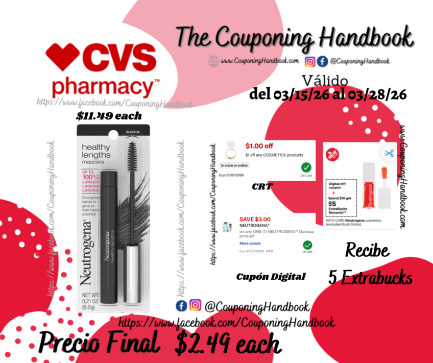 Neutrogena Healthy Volume Mascara por $2.49