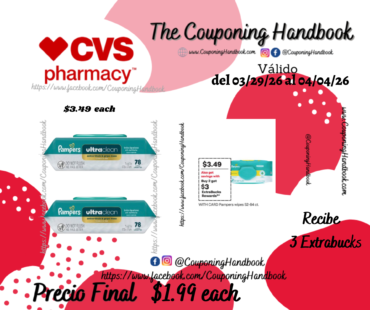 Pampers Free & Gentle Baby Wipes, 1 Pk, 78 CT por $1.99