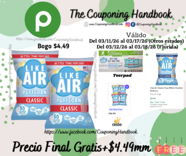 02 Like Air Gluten Free Classic Puffcorn 4 oz Gratis