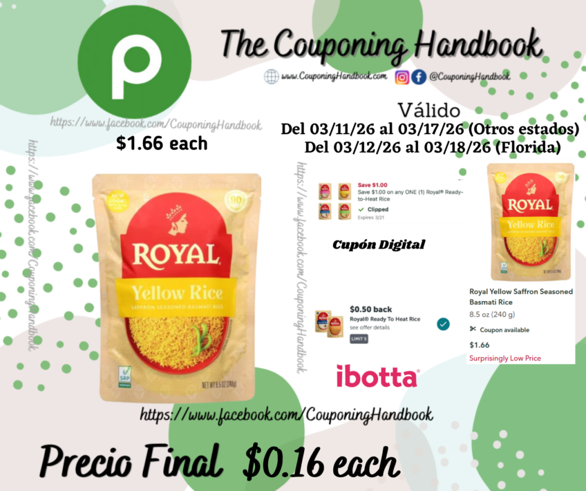 Royal Basmati Rice por $0.16