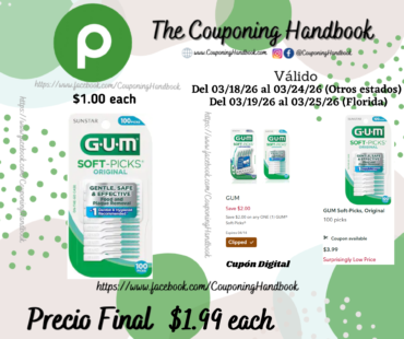 GUM Soft-Picks, Original 100 picks por $1.99