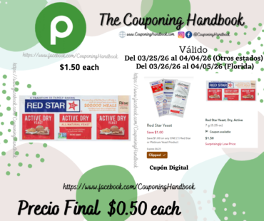 Red Star Yeast, Dry, Active por $0.50