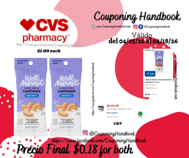 02 Gold Emblem Fancy Whole Cashews 1.5 oz por $0.18