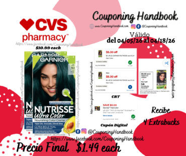 Garnier Nutrisse Ultra Coverage Nourishing Hair Color Creme por $1.49