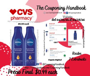 NIVEA Essentially Enriched Body Lotion, 8.4 OZ por $0.99