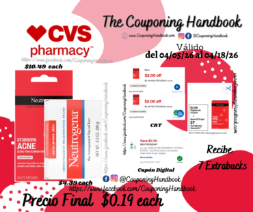 Productos Neutrogena Acne por $0.19