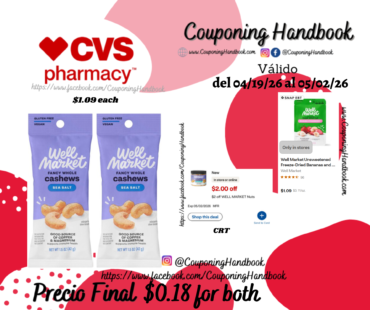 02 Gold Emblem Fancy Whole Cashews 1.5 oz por $0.18