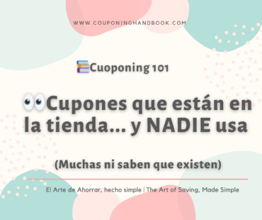 Cupones que encuentras en la tienda