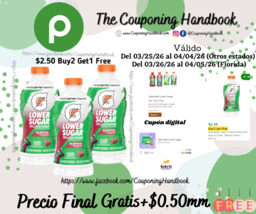 03 Gatorade Lower Sugar Electrolyte Sports Drink Gratis