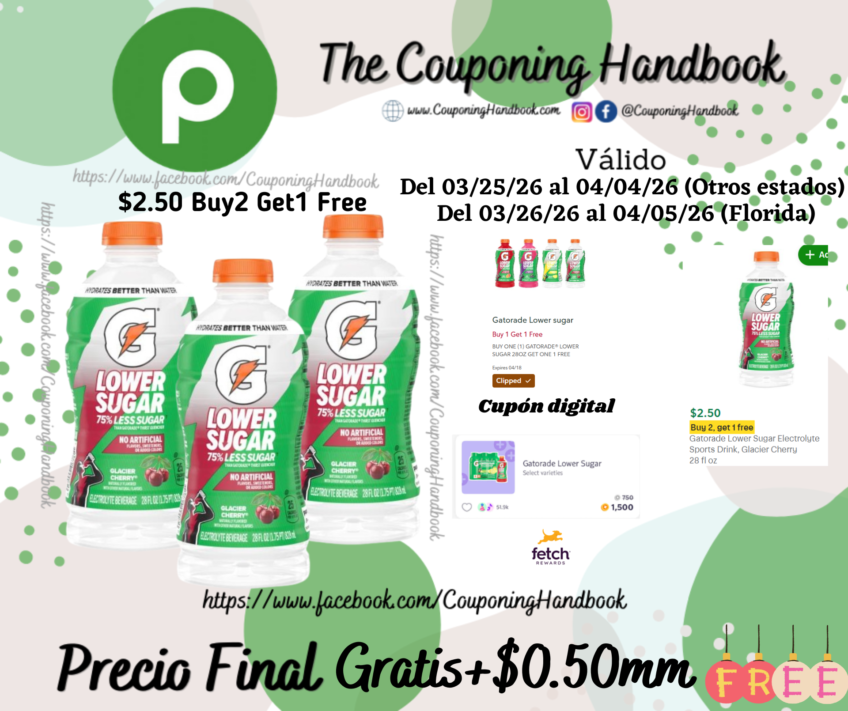 03 Gatorade Lower Sugar Electrolyte Sports Drink Gratis