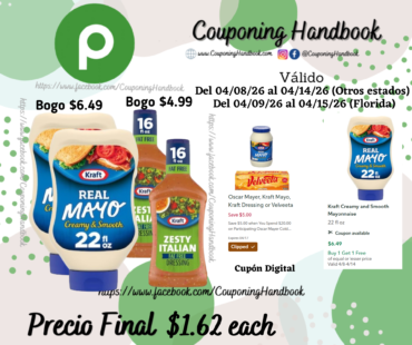 Productos Kraf por $1.62