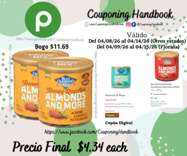 Blue Diamond Almonds Honey Roasted Almonds and More por $4.34