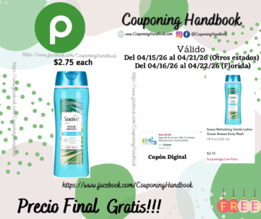 Suave Refreshing Gentle Lather Ocean Breeze Body Wash Gratis