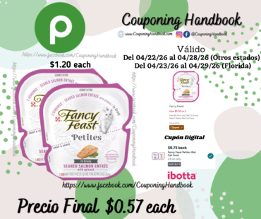 Fancy Feast Gourmet Petites Cat Food por $0.57