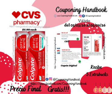 02 Colgate Optic White Advanced Teeth Whitening Toothpaste, Icy Fresh, 3.2 OZ Gratis