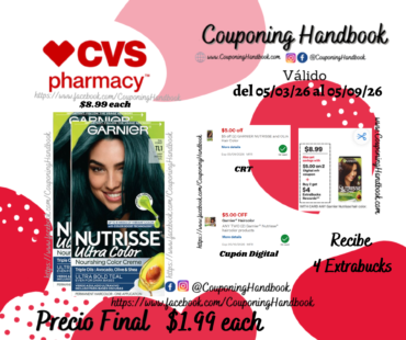 Garnier Nutrisse Ultra Coverage Nourishing Hair Color Creme por $1.99