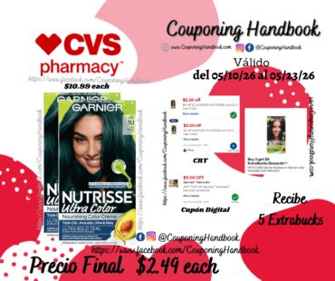 Garnier Nutrisse Ultra Coverage Nourishing Hair Color Creme por $2.49