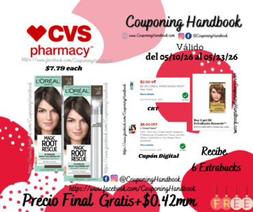02 L’Oreal Paris Magic Root Rescue 10 Minute Root Hair Coloring Kit Gratis