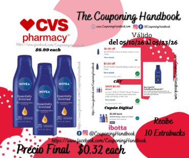 NIVEA Essentially Enriched Body Lotion, 8.4 OZ por $0.32