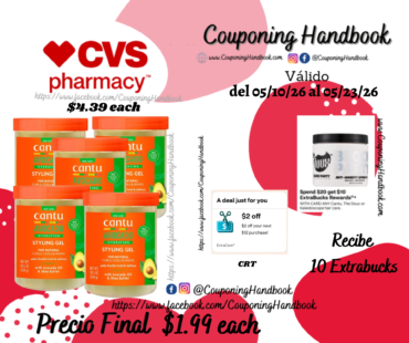 Cantu Avocado Styling Gel, 18.5 OZ por $1.99