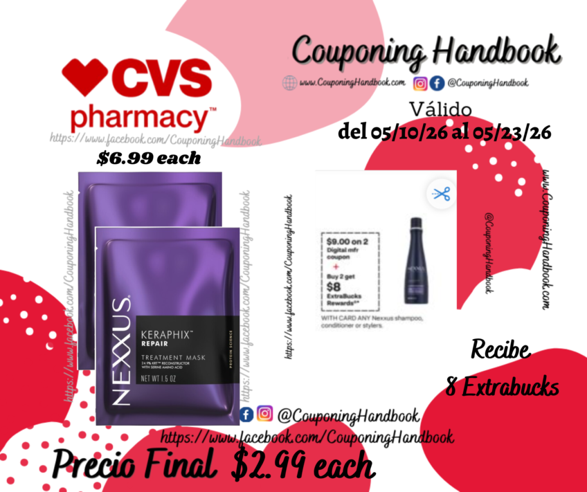 Nexxus Keraphix Damage Healing Treatment Masque por $2.99