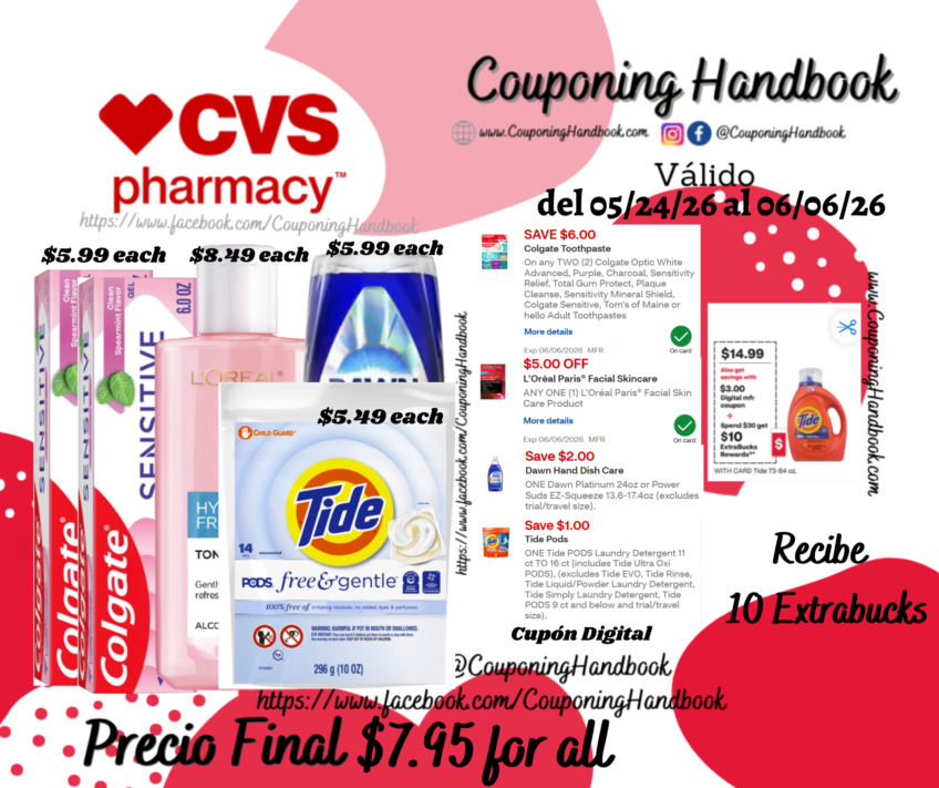 05 Productos por $7.95