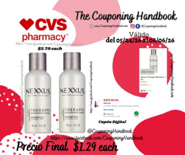 Nexxus Therappe Shampoo, 3 OZ por $1.29