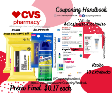 Productos de Sunscreen por $0.17
