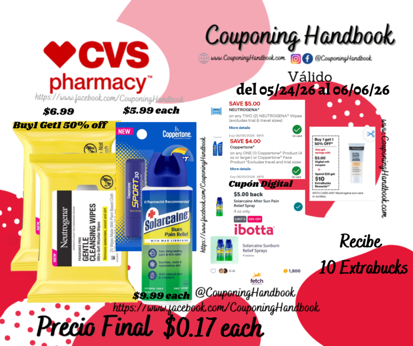 Productos de Sunscreen por $0.17