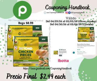 Beyond Meat Plant-Based Unbreaded Original Chicken Pieces por $2.49