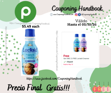 LACTAID Lactose Free French Vanilla Creamer 32 fl oz Gratis