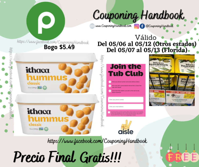 02 Ithaca Classic Hummus Gratis
