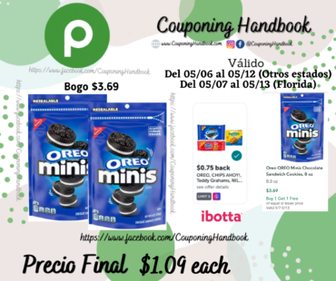 Oreo OREO Minis Chocolate Sandwich Cookies, 8 oz por $1.09