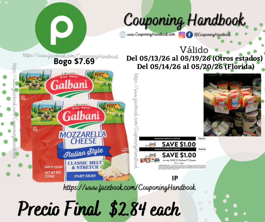 Galbani Cheese, Mozzarella, Italian Style, Part-Skim 16 oz  por $2.84