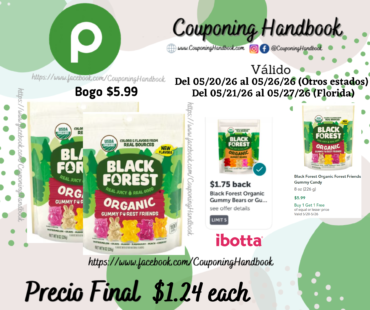 Black Forest Organic Forest Friends Gummy Candy 8 oz por $1.24