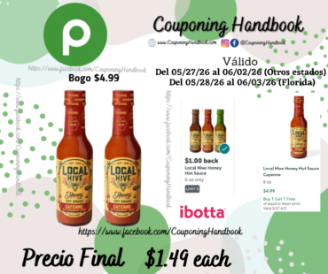 Local Hive Honey Hot Sauce Cayenne por $1.49