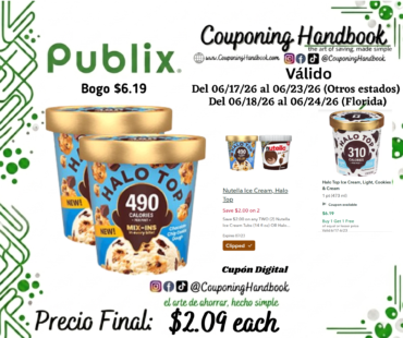 Halo Top Ice Cream por $2.09