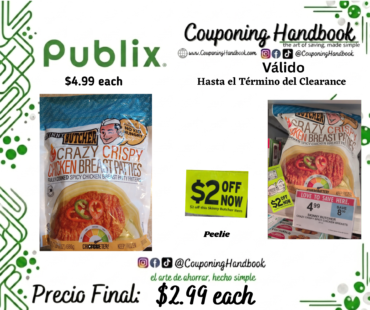 Skinny Butcher Crazy Crispy Spicy Chicken Breast por $2.99
